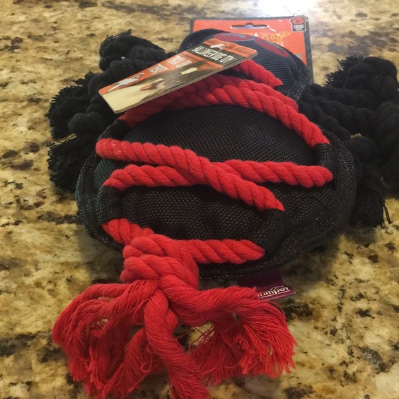 Black Spider Dog Toy NEW ๐ทSpider Fun for your Pup - Picture 3 of 3